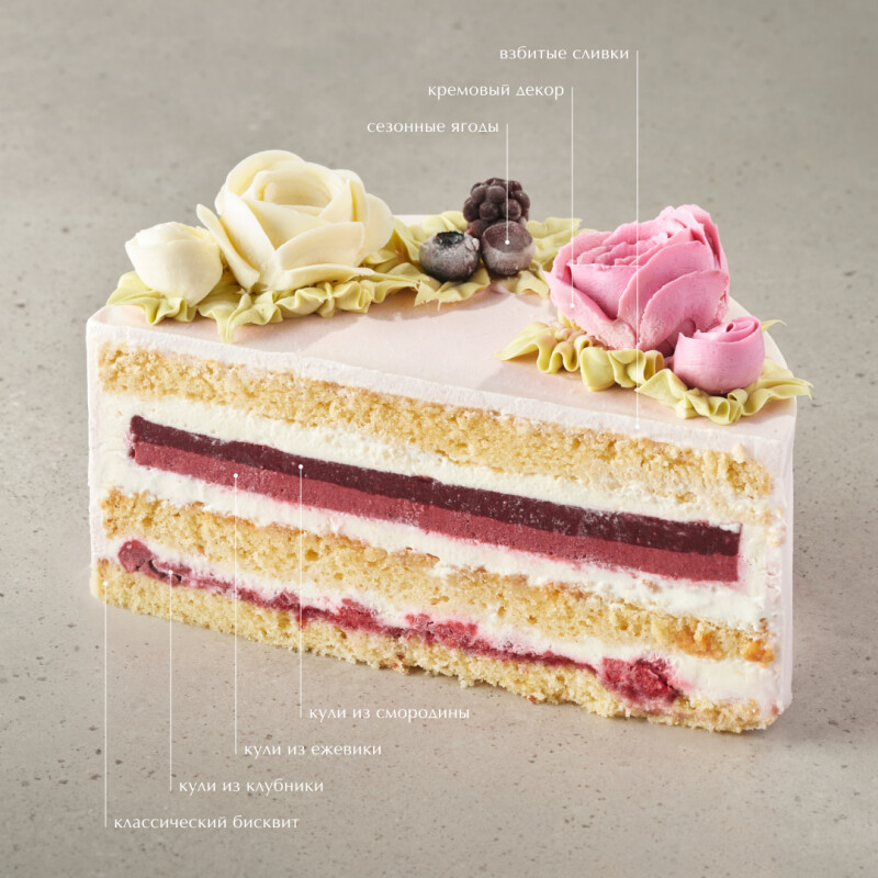 Торт "Ягодка"