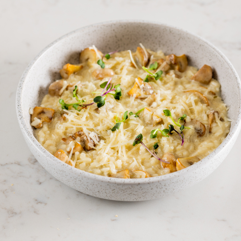 Qo‘ziqorinli rizotto