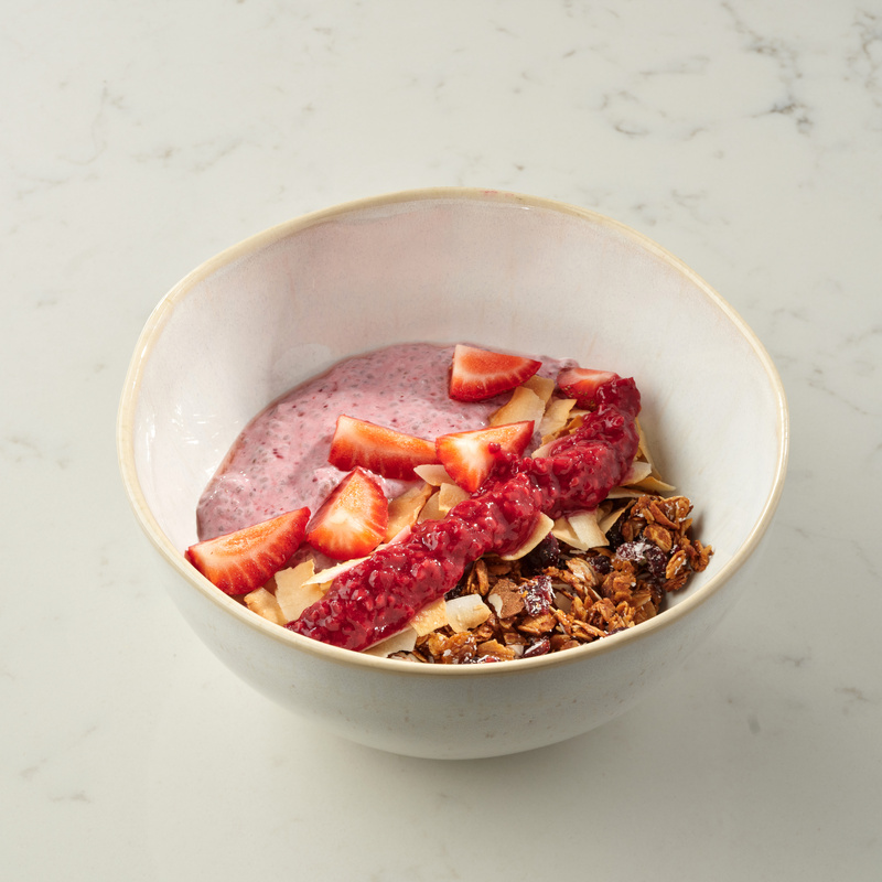 Chia Bowl with Strawberry