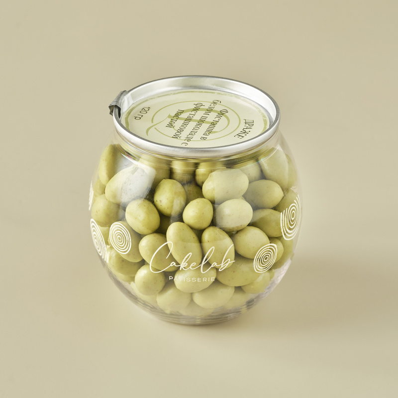 Oq shokoladli xandon pista va xandon pista pastasi bilan