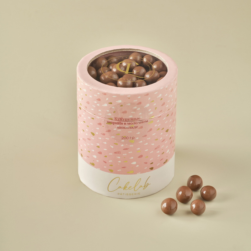 Sutli shokoladli makkajo'xori sharchalari