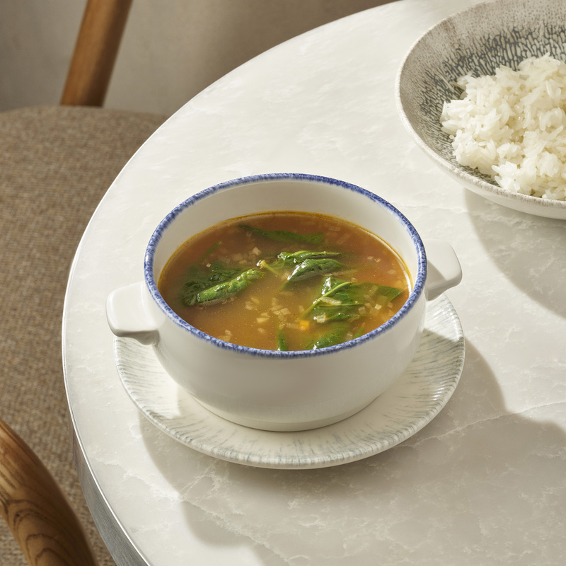 Суп кимчи с рисом