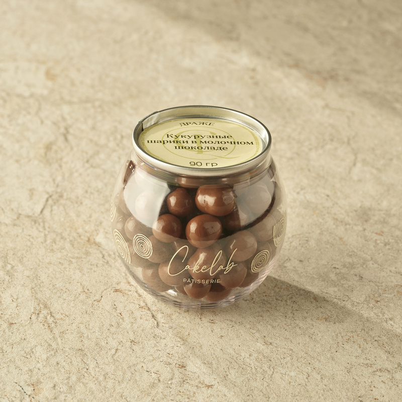 Corn Puffs in Milk Chocolate