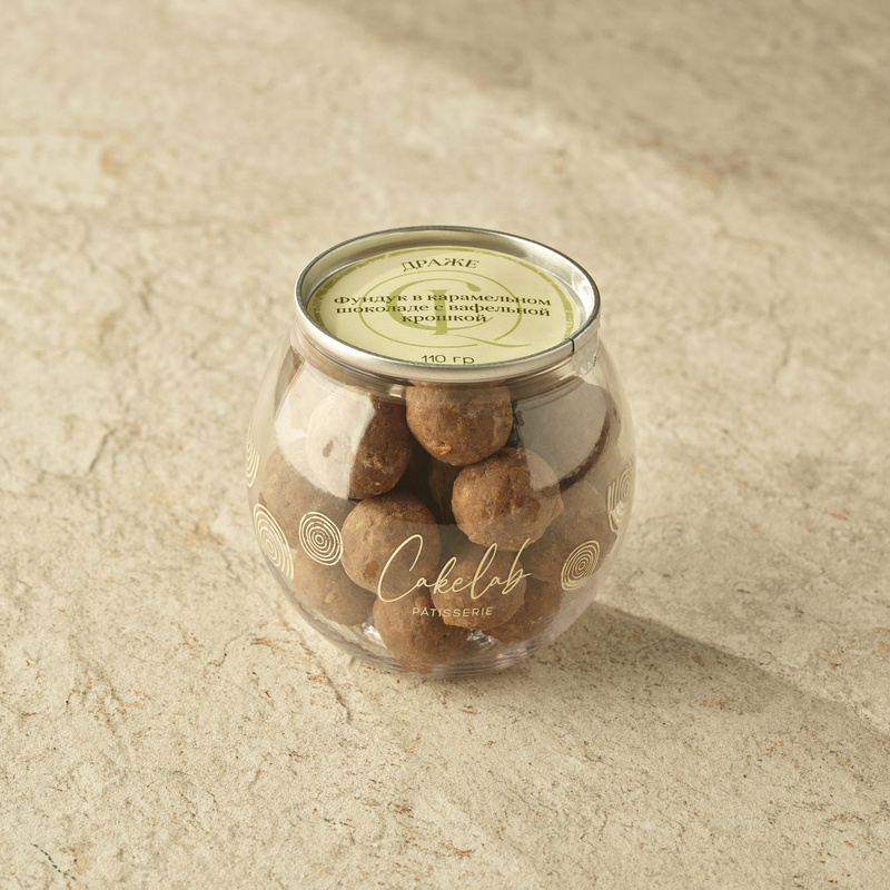 Vafli ushoqli sutli shokoladli funduk