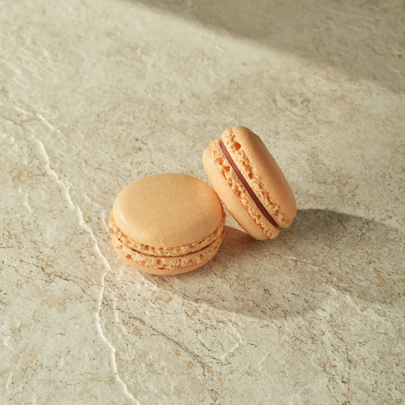 Клубничный макаронс