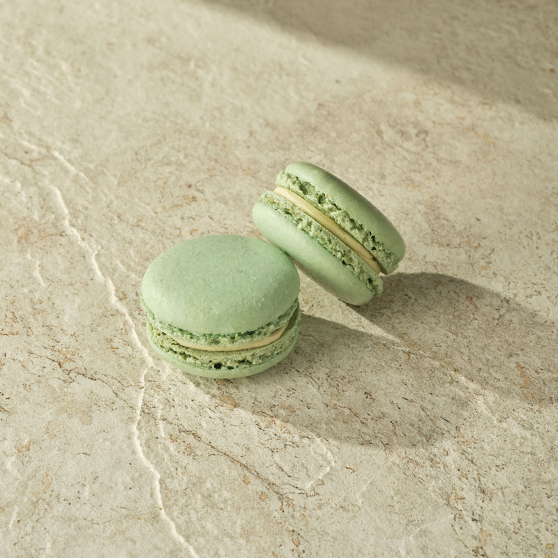 Мята-лайм макаронс