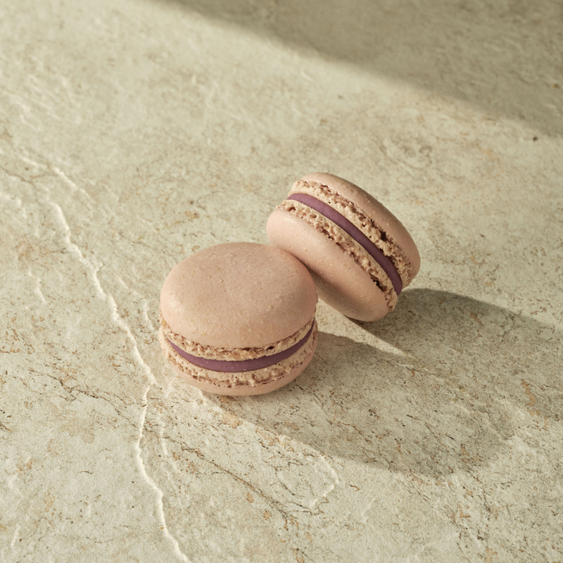 Смородиновый макаронс