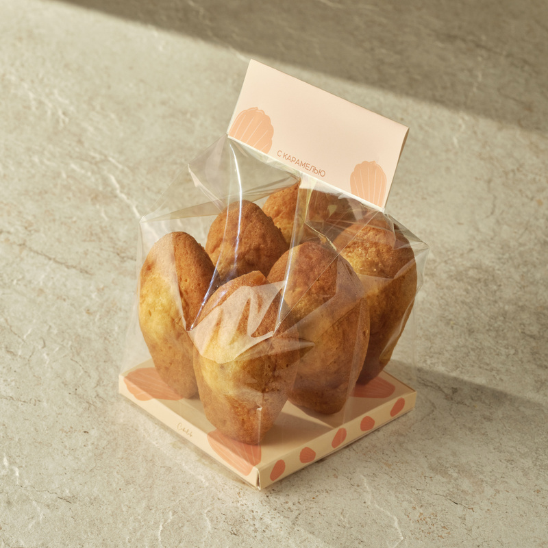 Карамельный мадлен