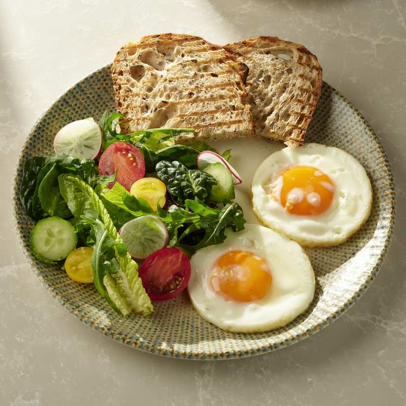 Sunny-side-up eggs